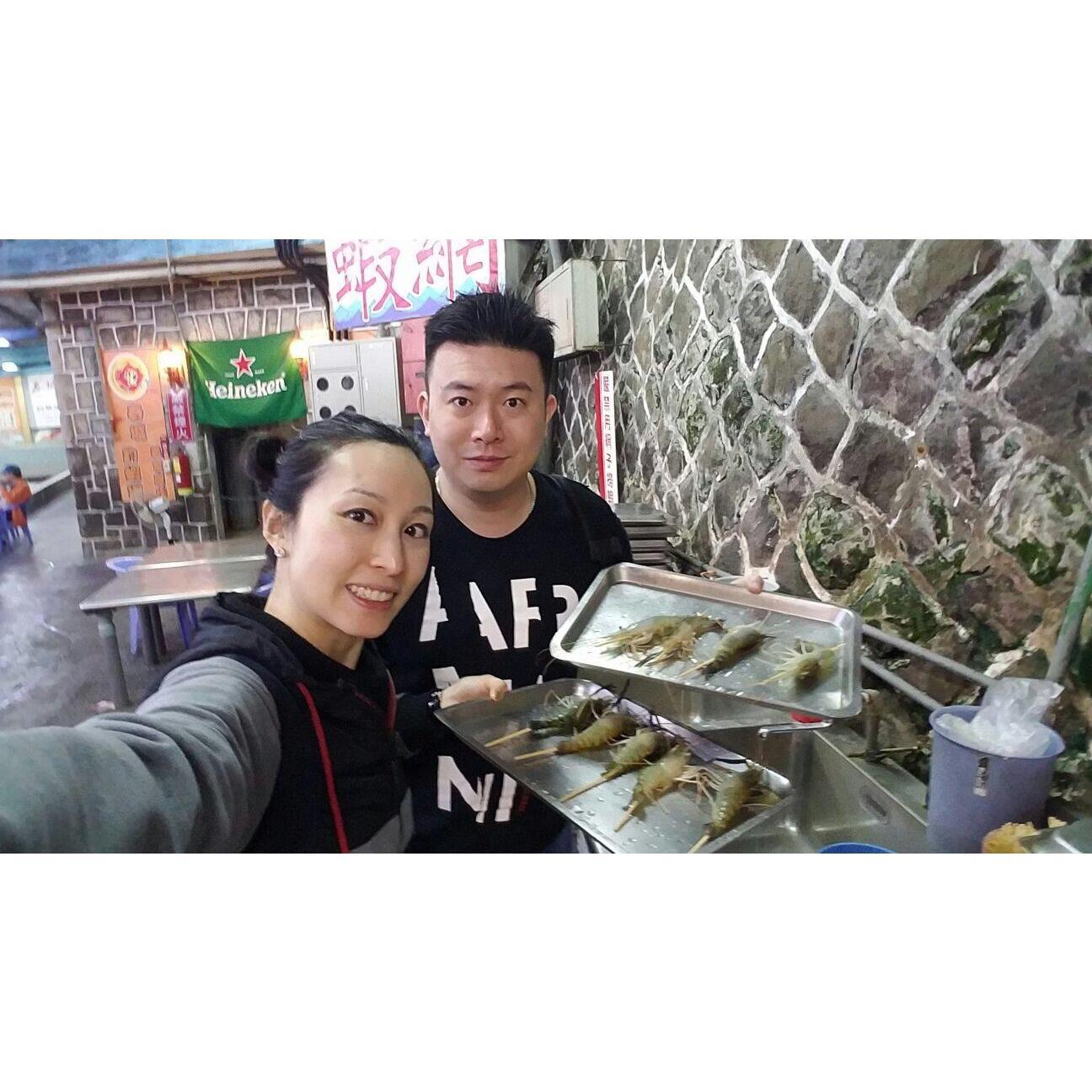 Shrimp Fishing in Taipei