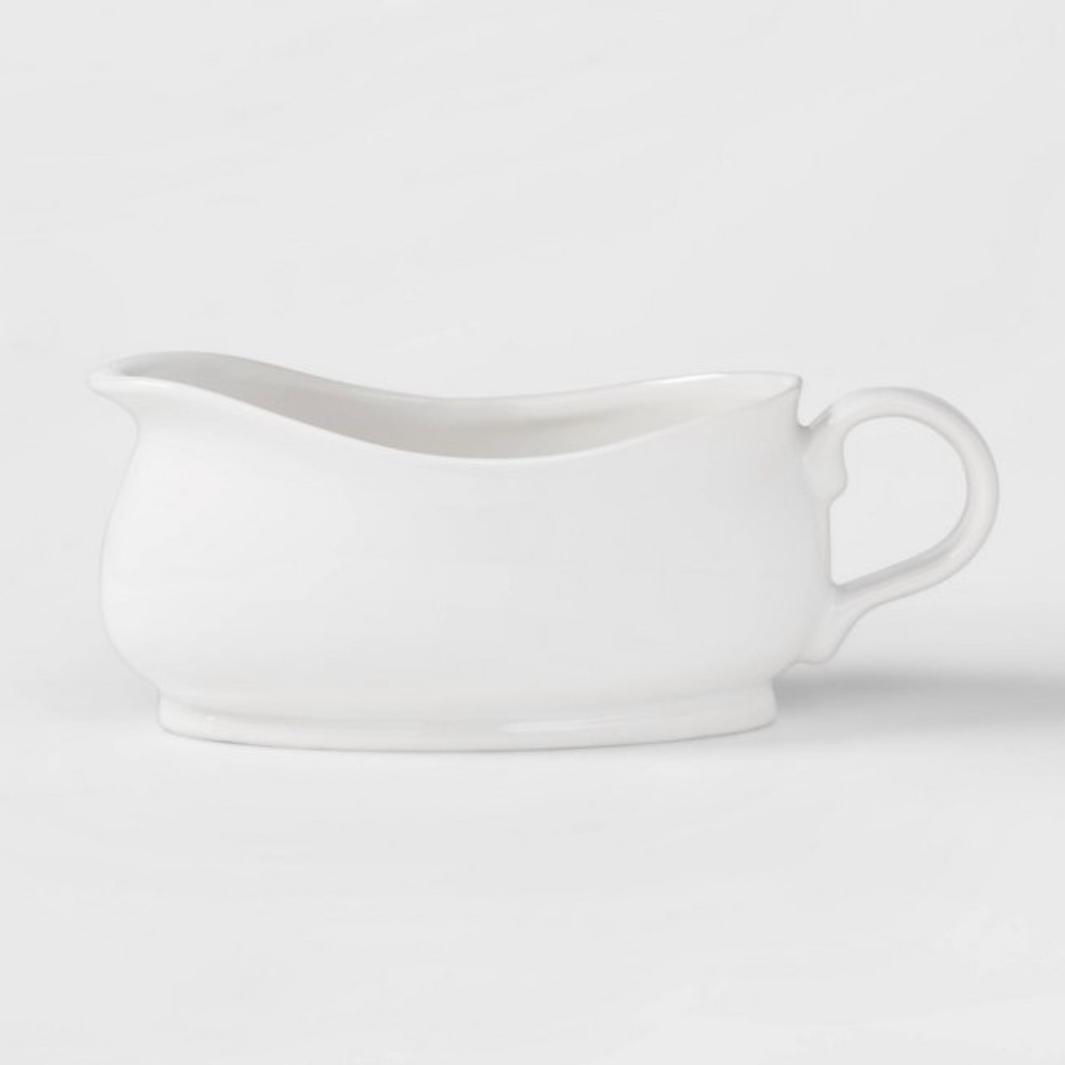 Porcelain Gravy Boat 20oz White - Threshold™