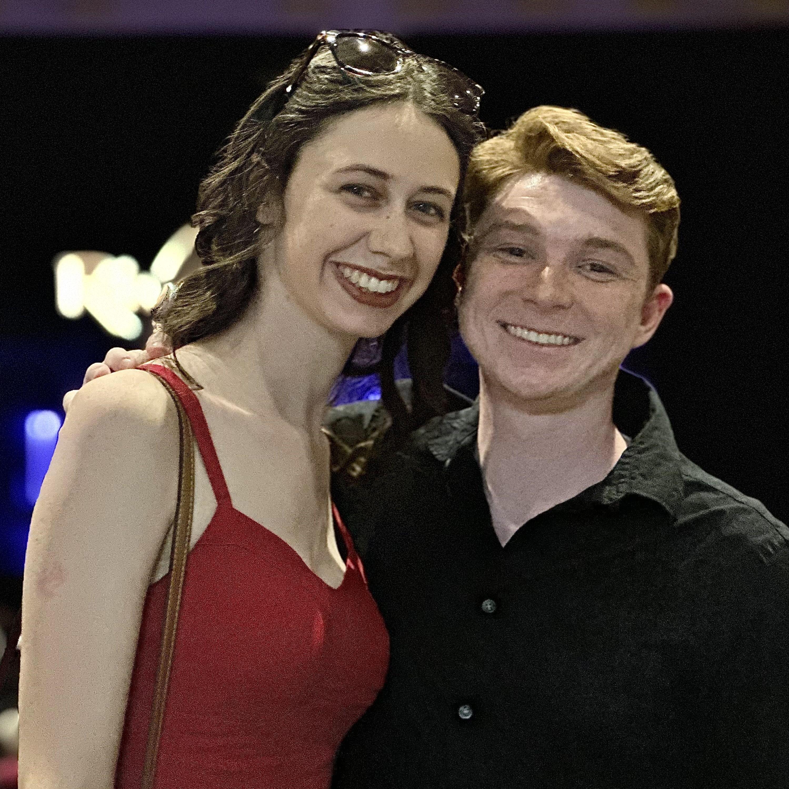 Gavin and Anne at Riverdance