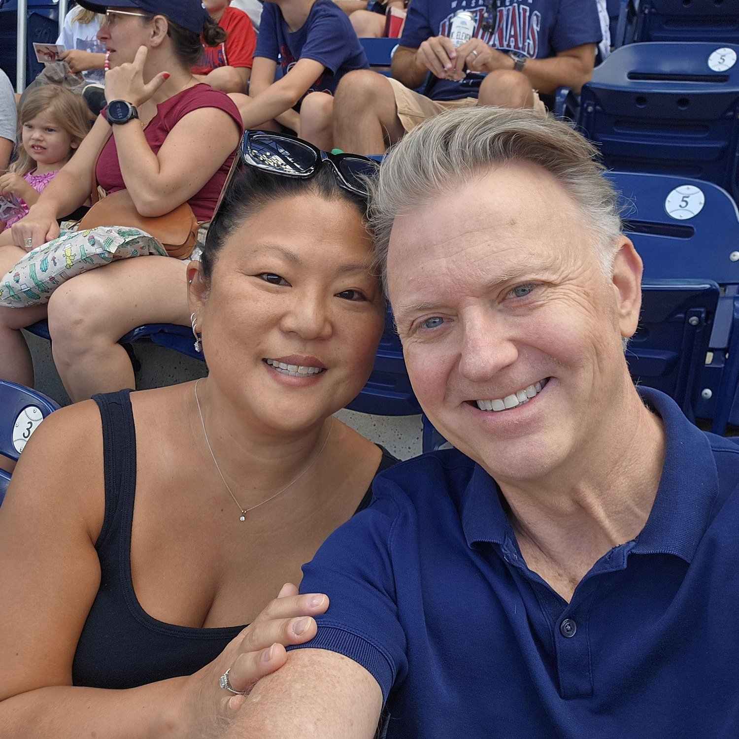 Spontaneously we decided to take in a baseball game in DC. So much fun!