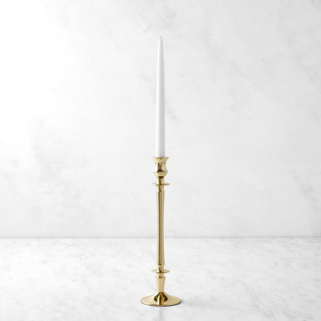 Heirloom Gold Taper Holder, Extra-Large