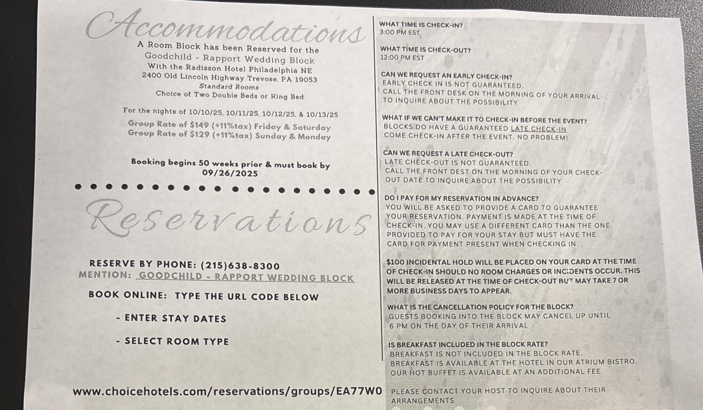 The Wedding Website of Alicia Goodchild and Gavin Rapport