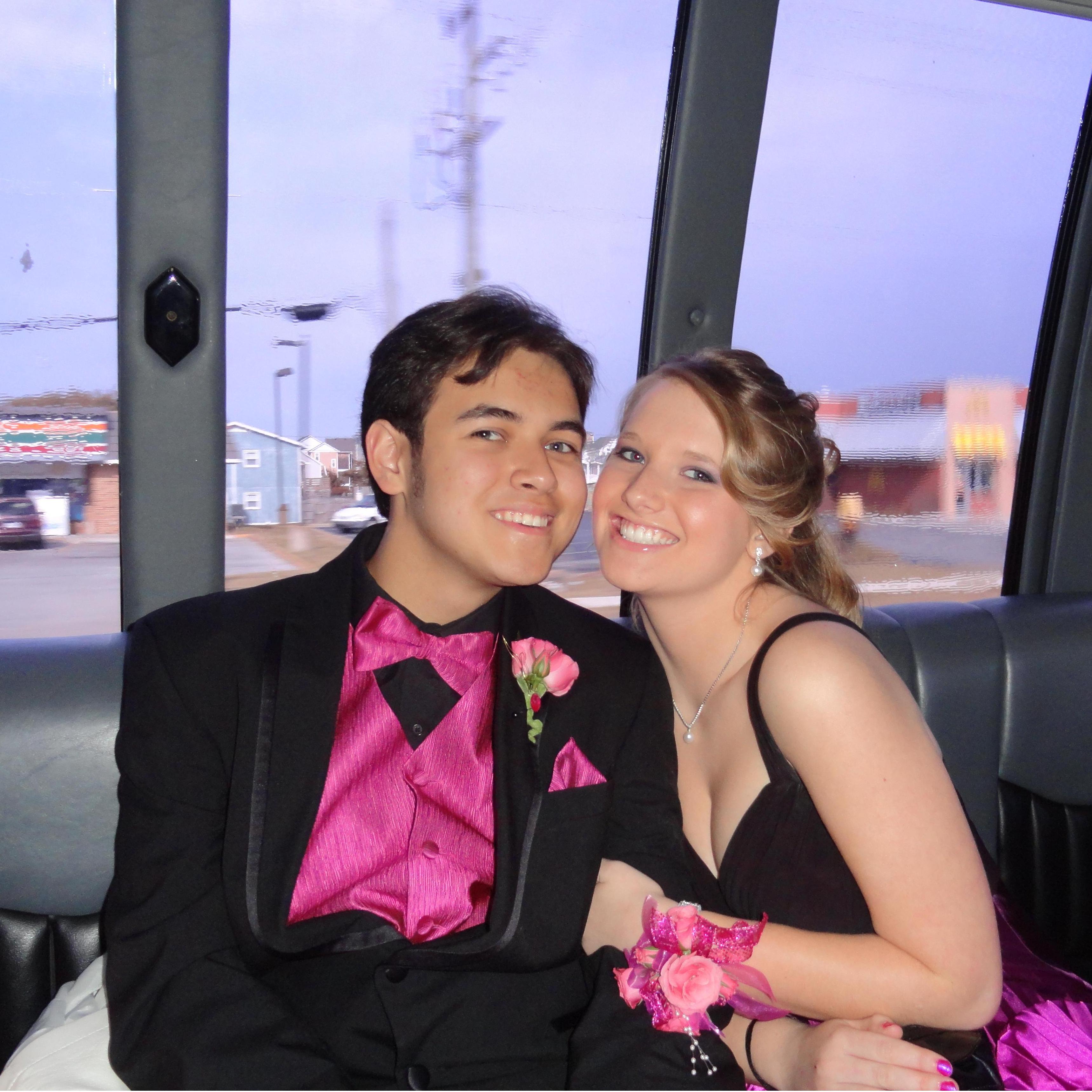 Our first prom (2012)