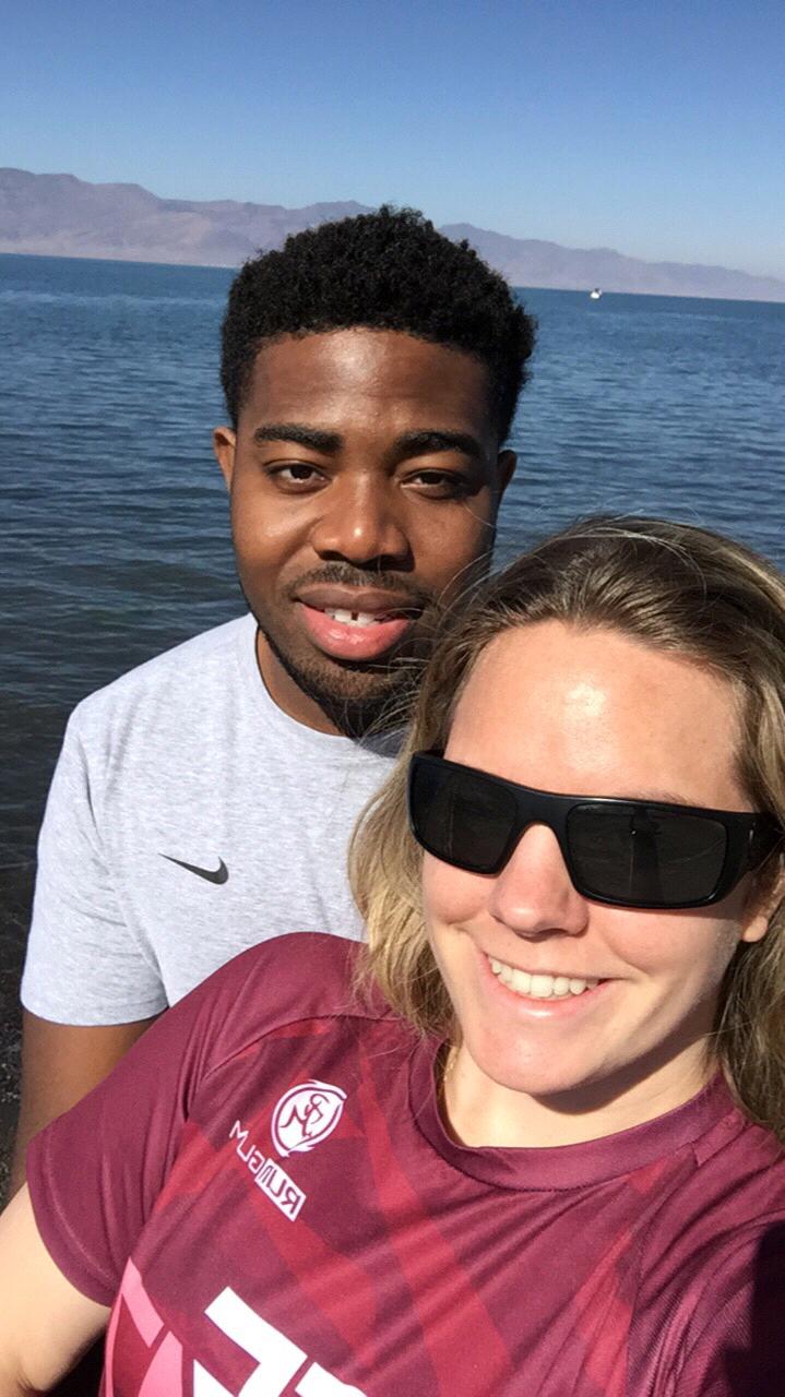 Sharing the Lake Tahoe views with Shea for the first time.