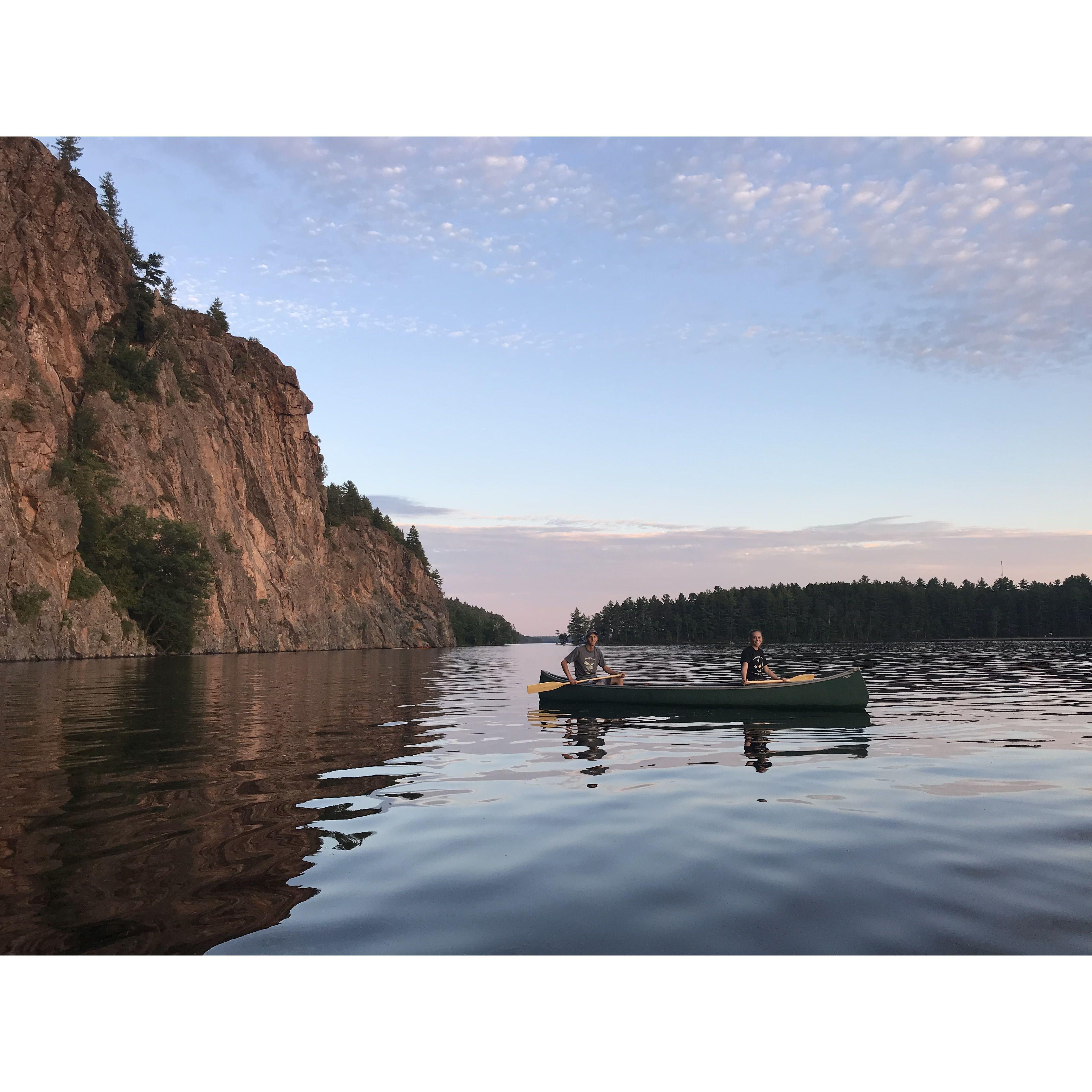 First camping trip @ Bon Echo - Summer 2018