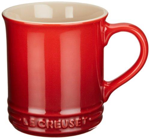 Le Creuset Stoneware 12-Ounce Mug, Cerise (Cherry Red)