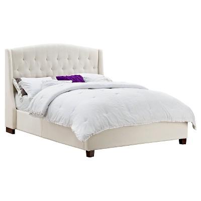 Product description page - Roma Tufted Wingback Bed (Queen) - Dorel Asia