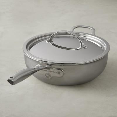 Williams Sonoma Thermo-Clad Stainless-Steel Essential Pan, 3 1/2-Qt.