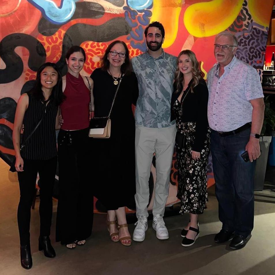 Family dinner in Toronto, September 2024