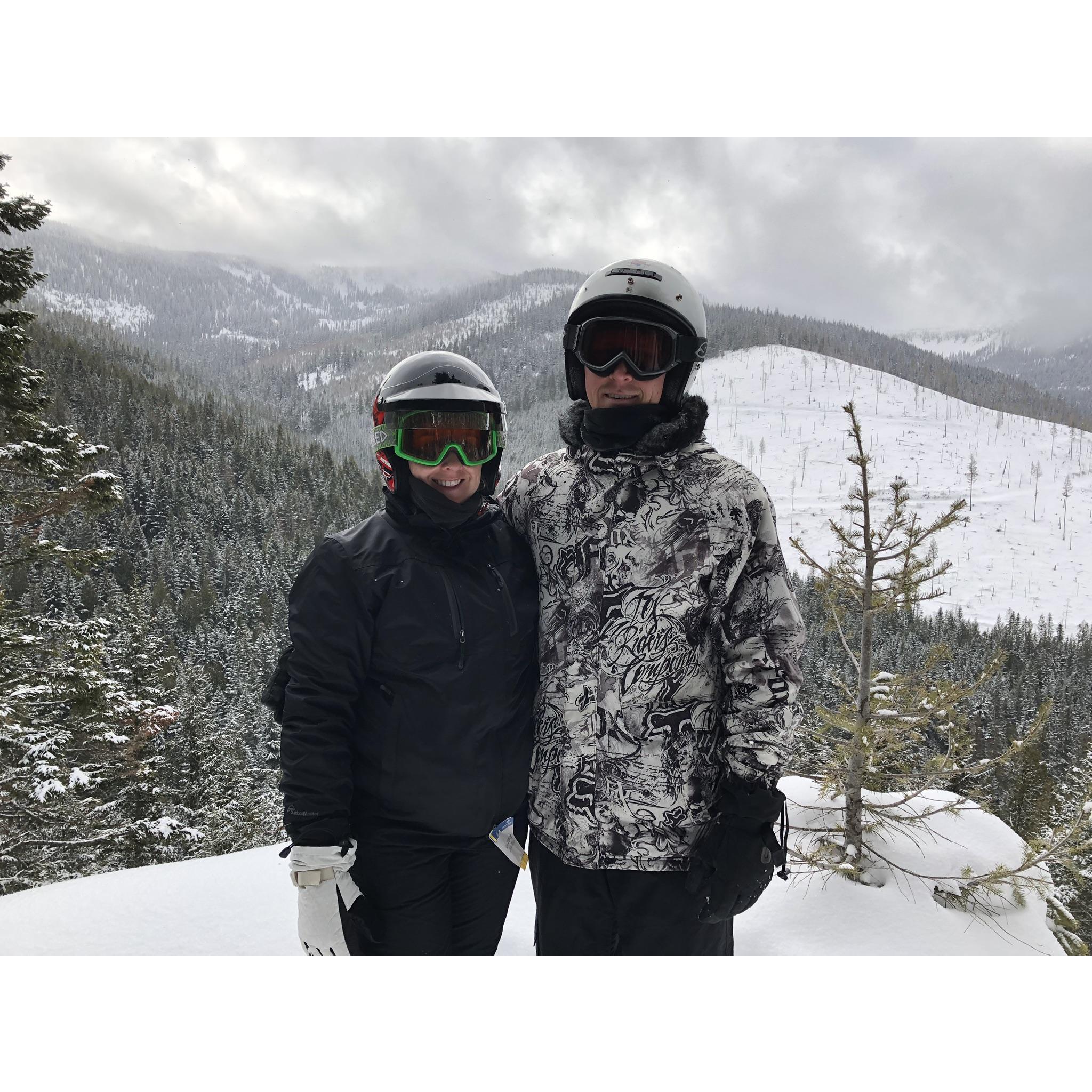 G & T snowmobiling in Couer D'Alene, ID