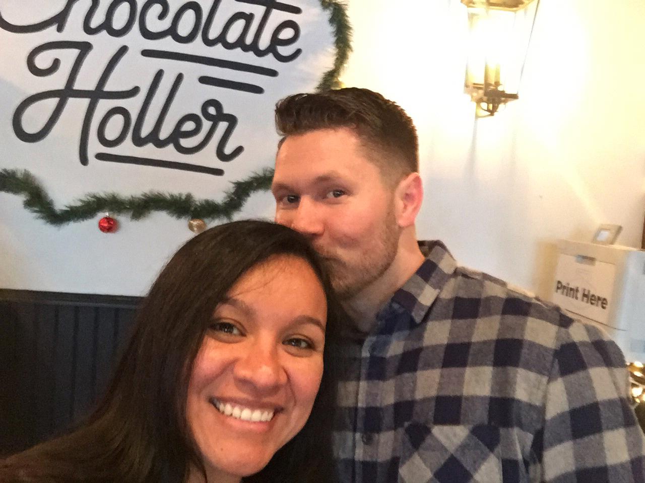 Our new favorite coffee/hot chocolate spot