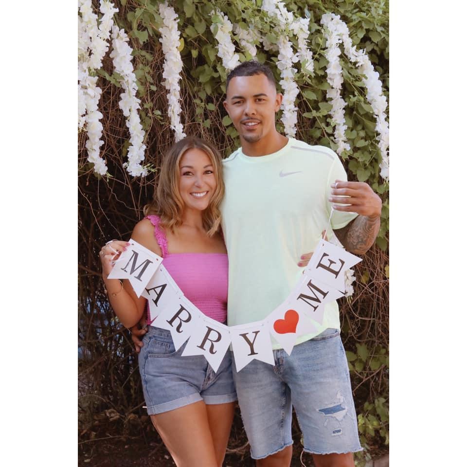 Right after Brodrick propsed to me. One of the best days of my life!