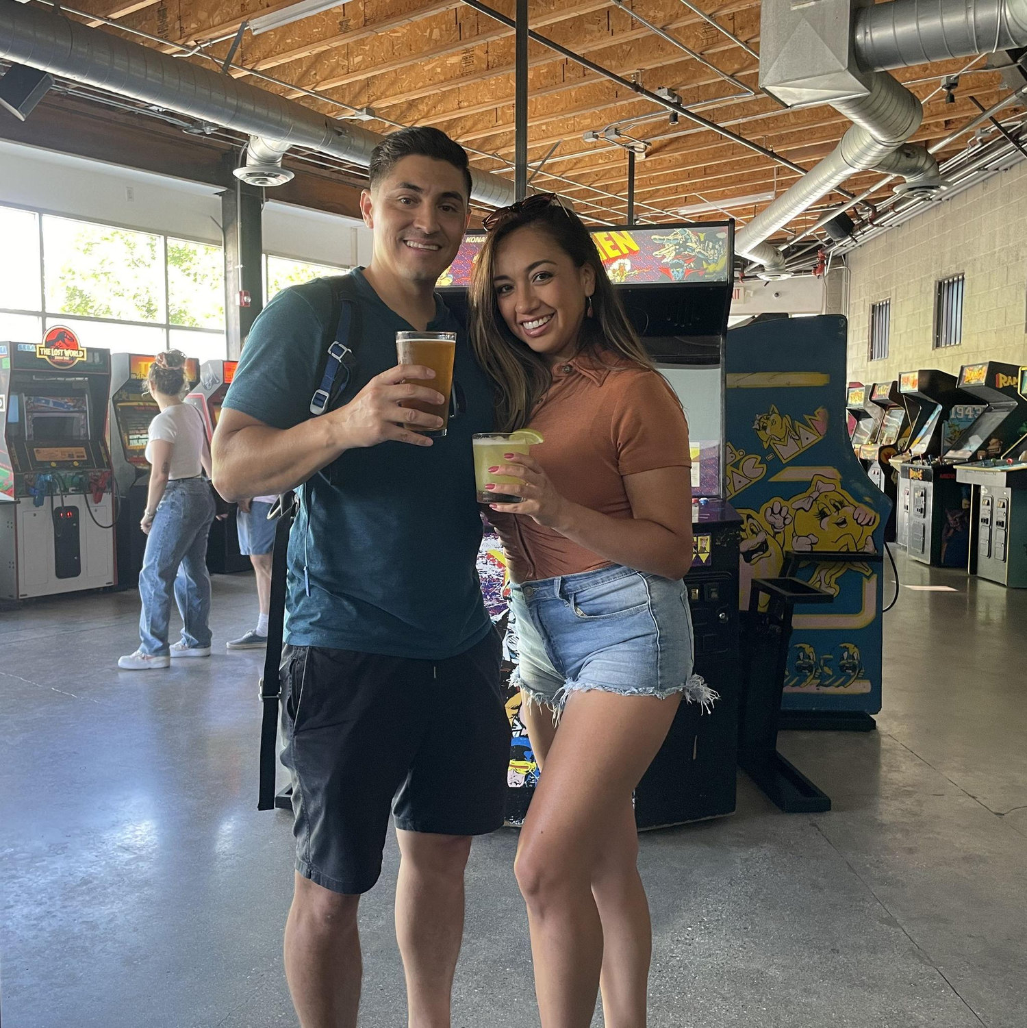 He recreated our whole first date day for our engagement. This was a memorable bar.