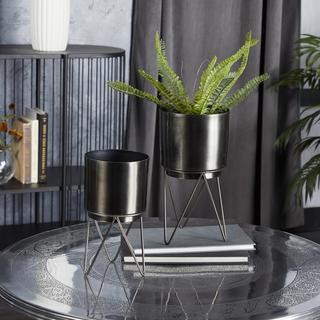 2-Piece Modern Hairpin Planter Set
