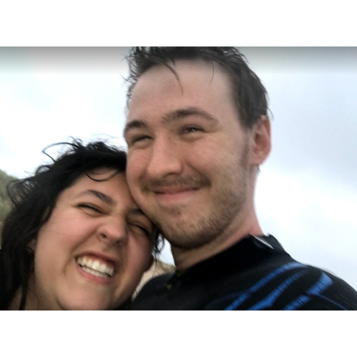 This is right after we got engaged! July 24th, 2019