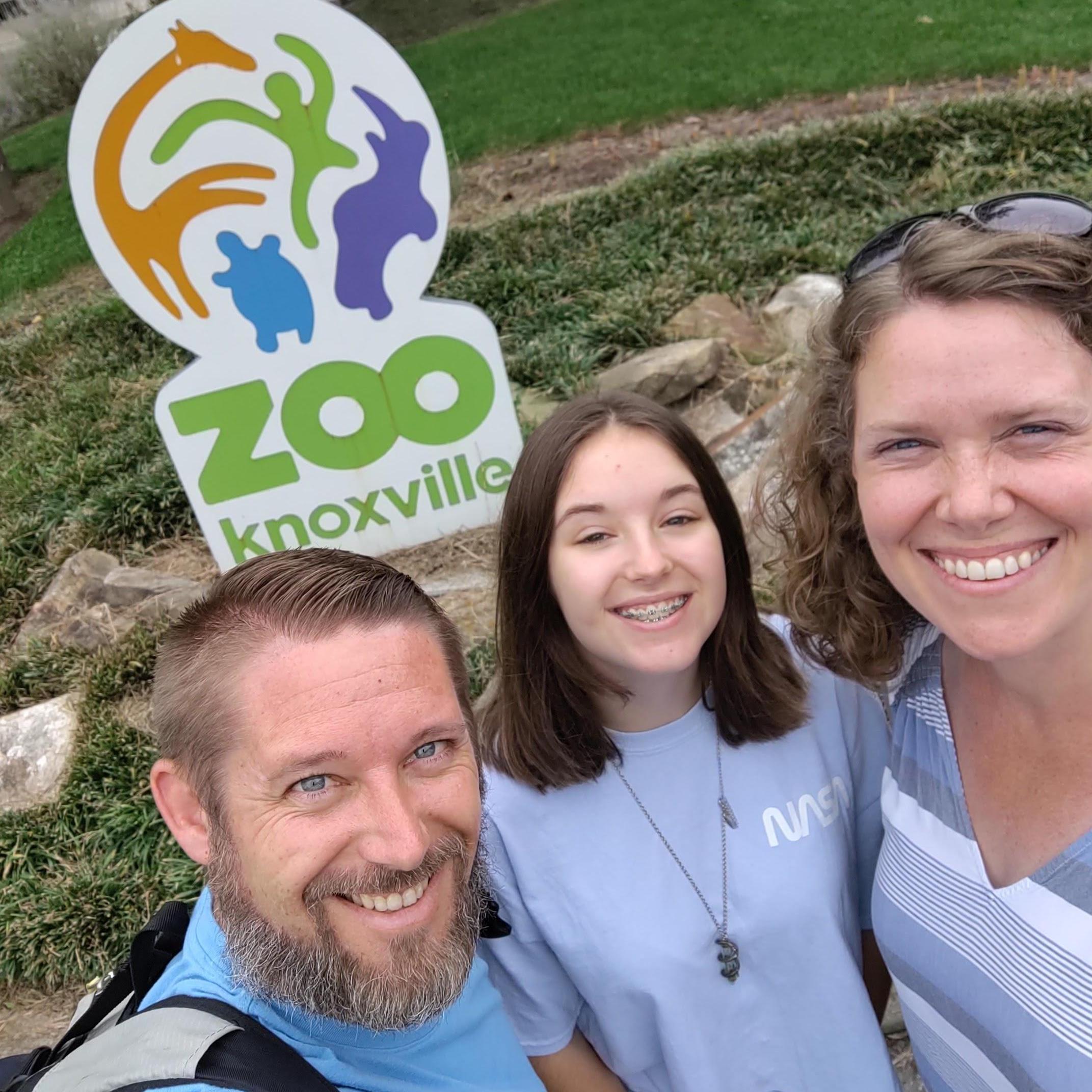 October 2021 - a day together at the Knoxville Zoo.