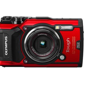 Olympus TG-5 Waterproof Camera with 3-Inch LCD, Red (V104190RU000)