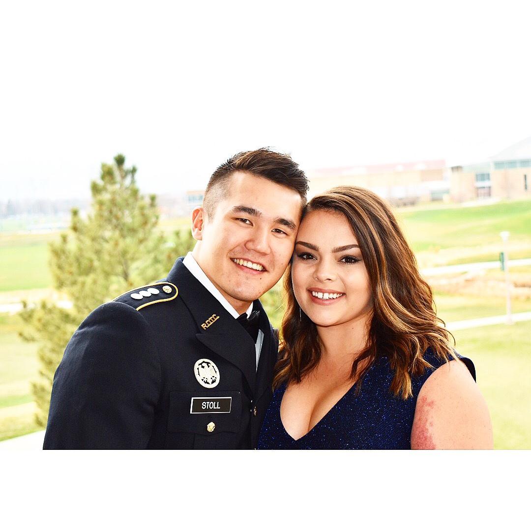 Last college military ball (2018).