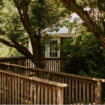 Serenity Yurt Exterior