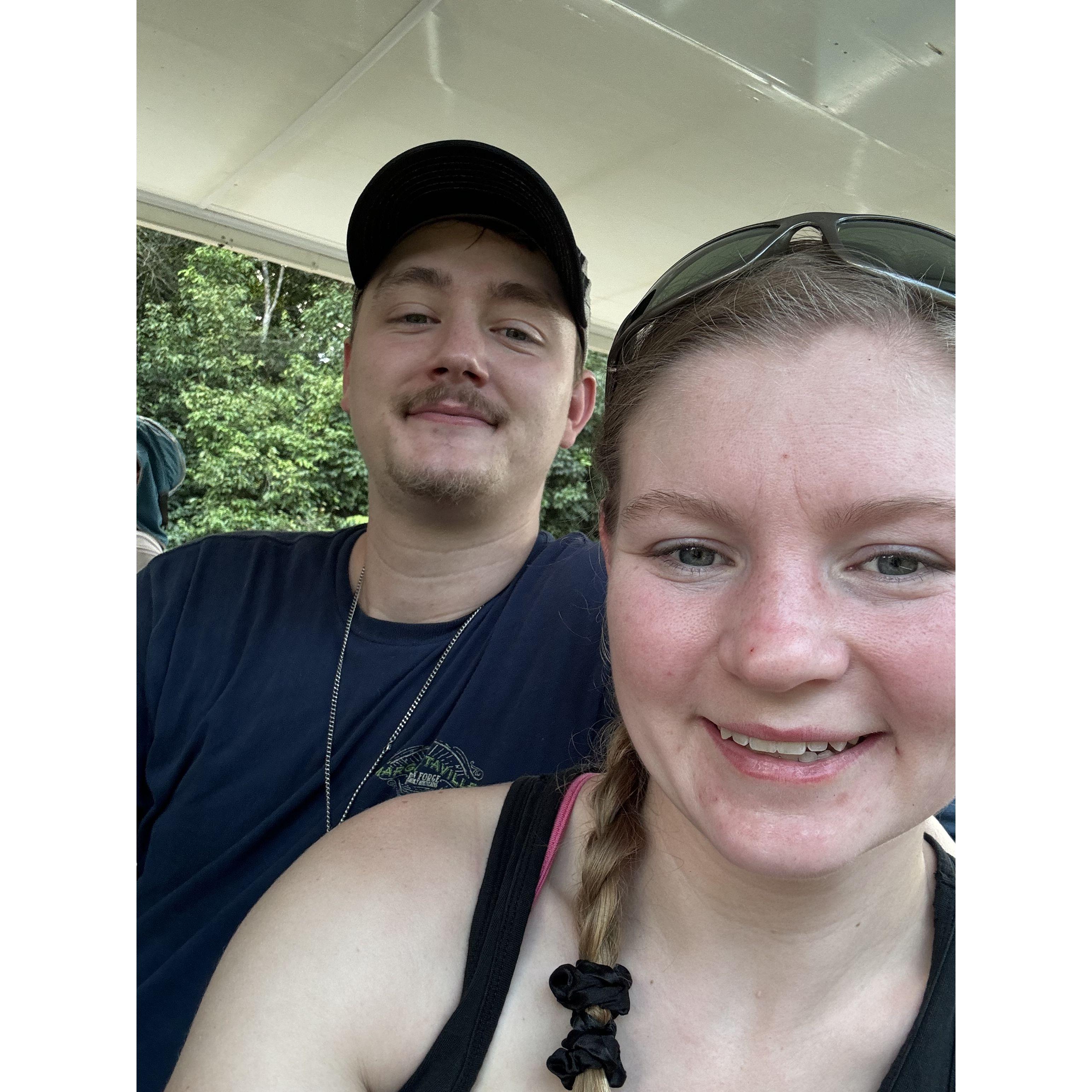 Riverboat Safari in Costa Rica.