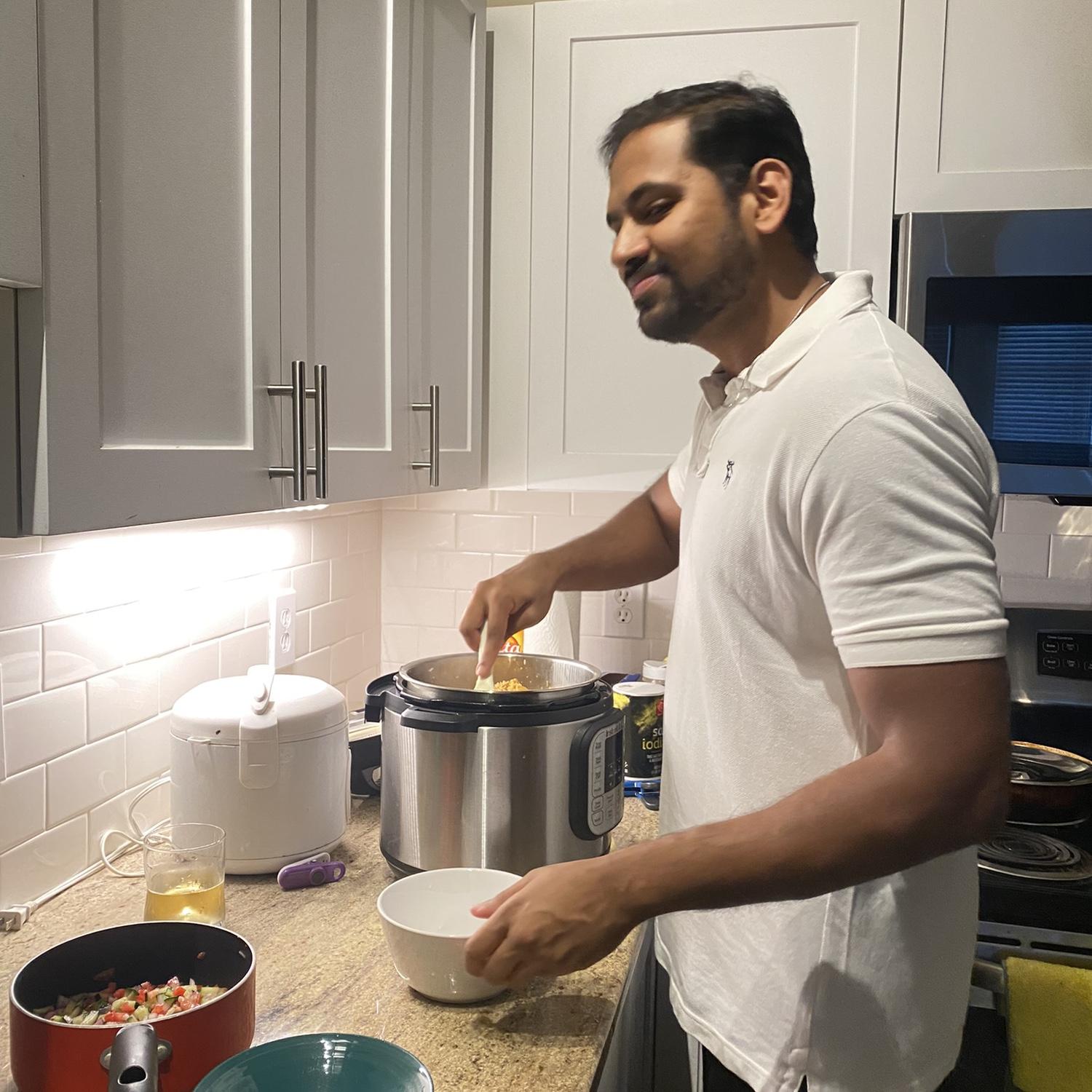 Pro-Indian chef!