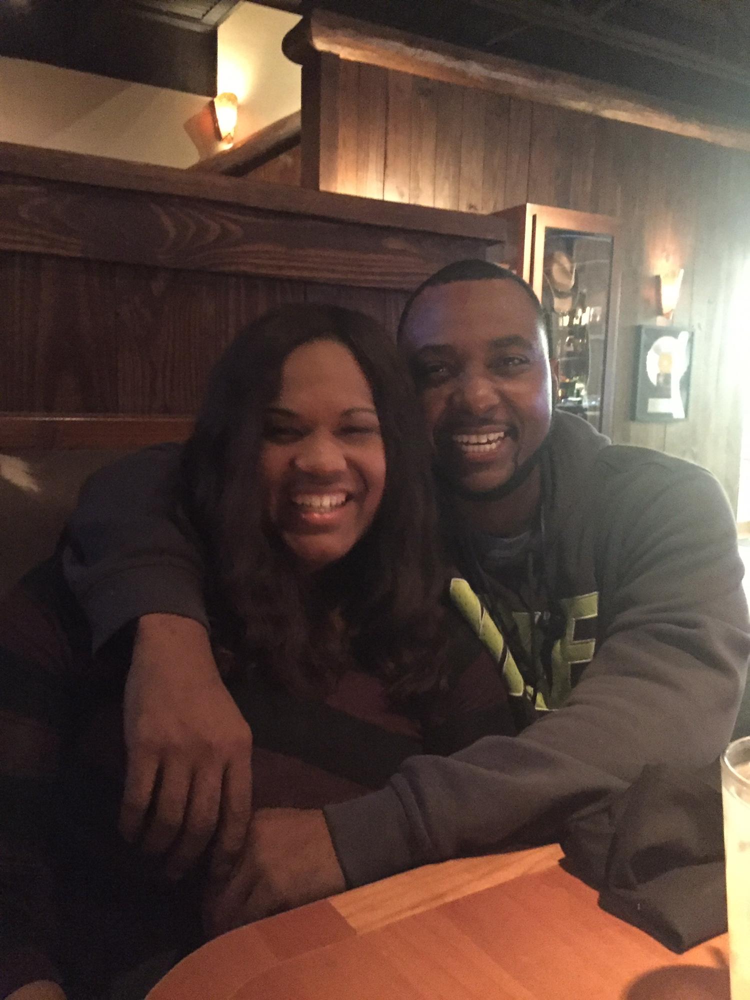 Our first wknd getaway. Fresh love lol!