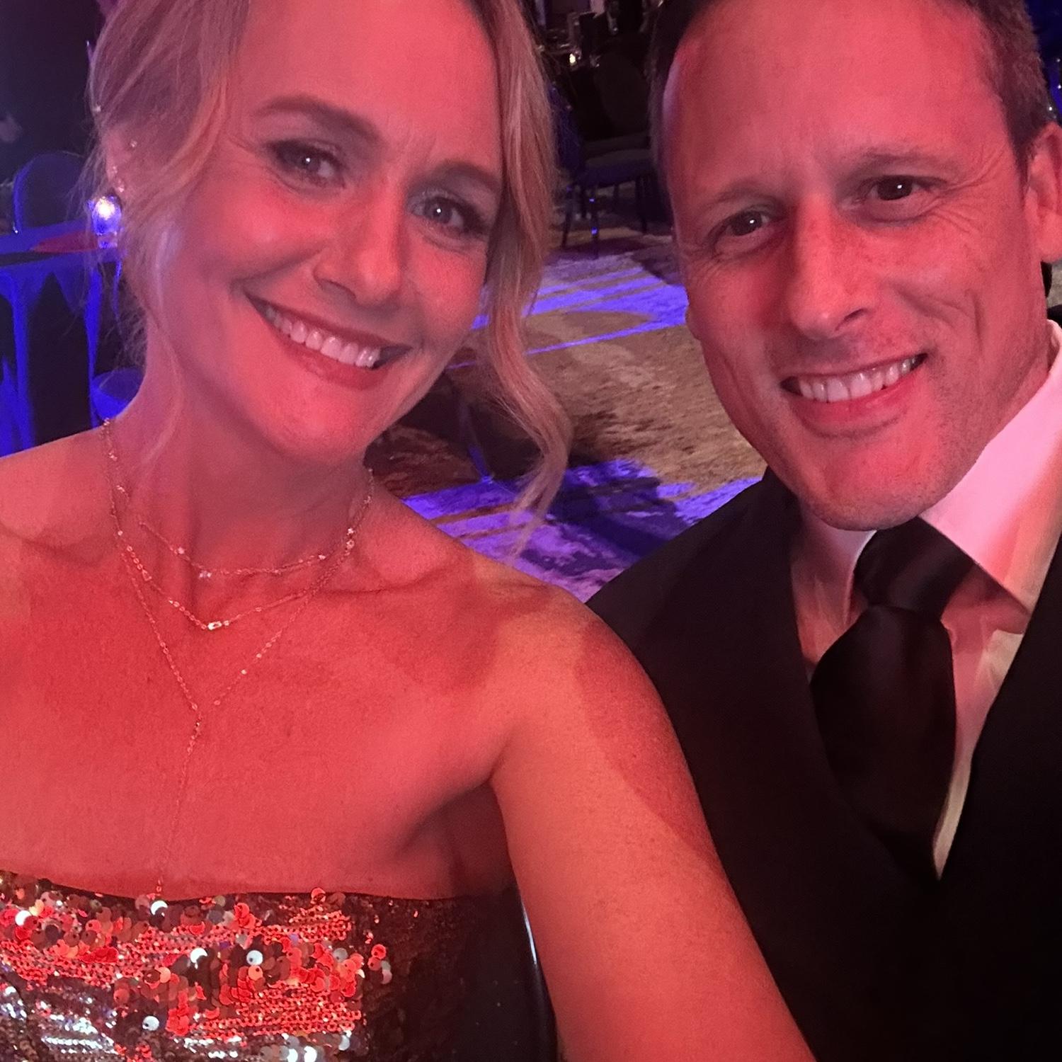 Cory and Lara at the annual Firefighters Fireball September 2025