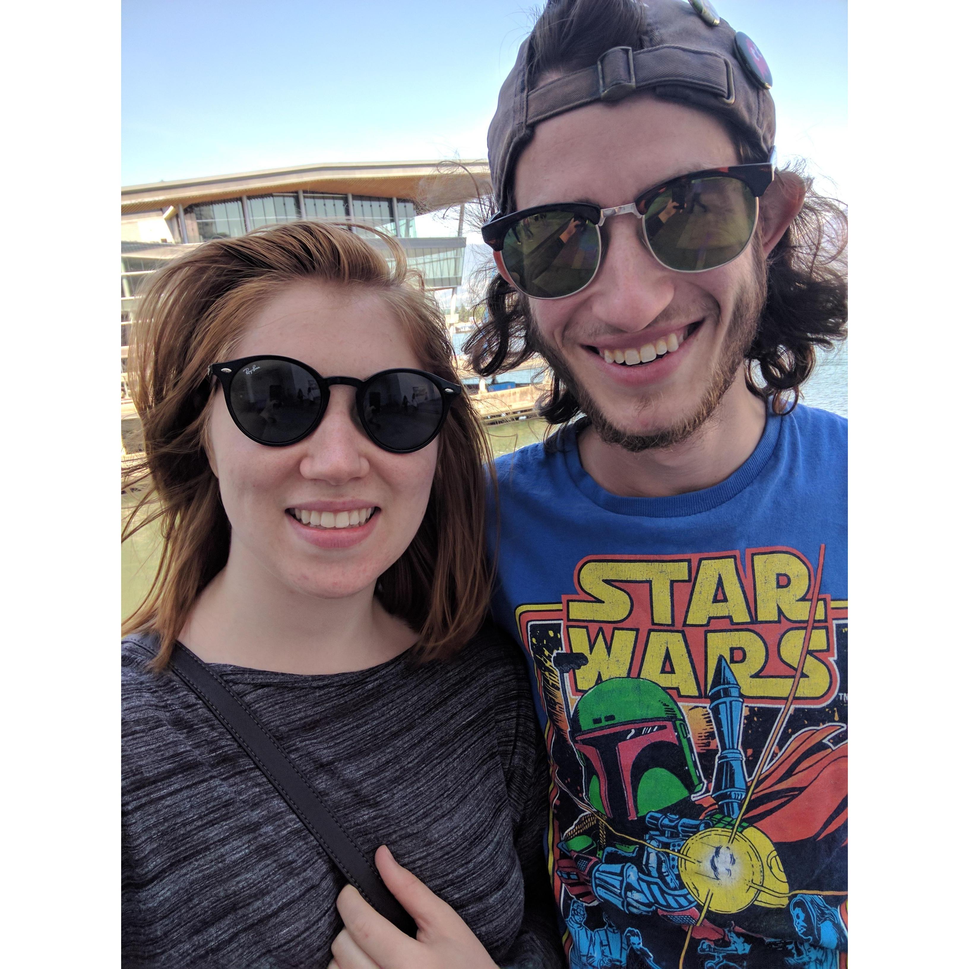 Our weekend in Vancouver- the first trip we took together.