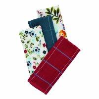The Pioneer Woman, Willow 4 Pack Kitchen Towel set