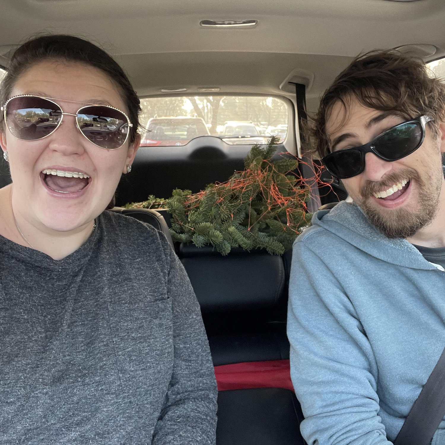 December 2020 - Our first Christmas tree together!