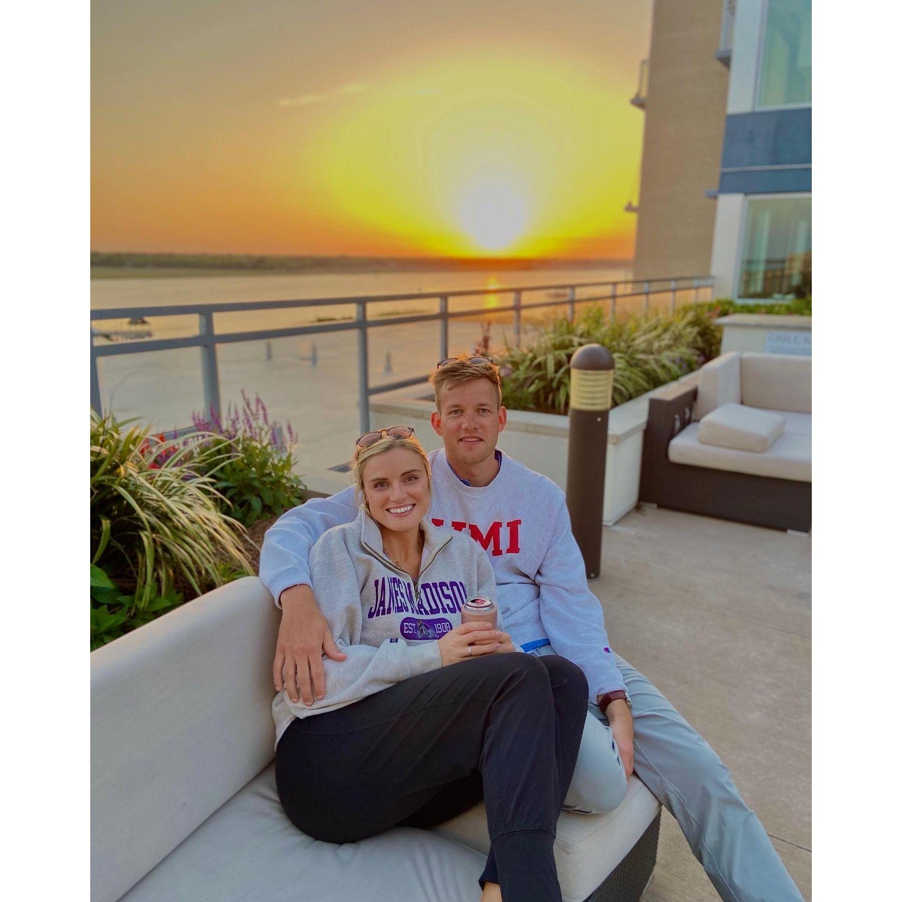 Our first apartment together!