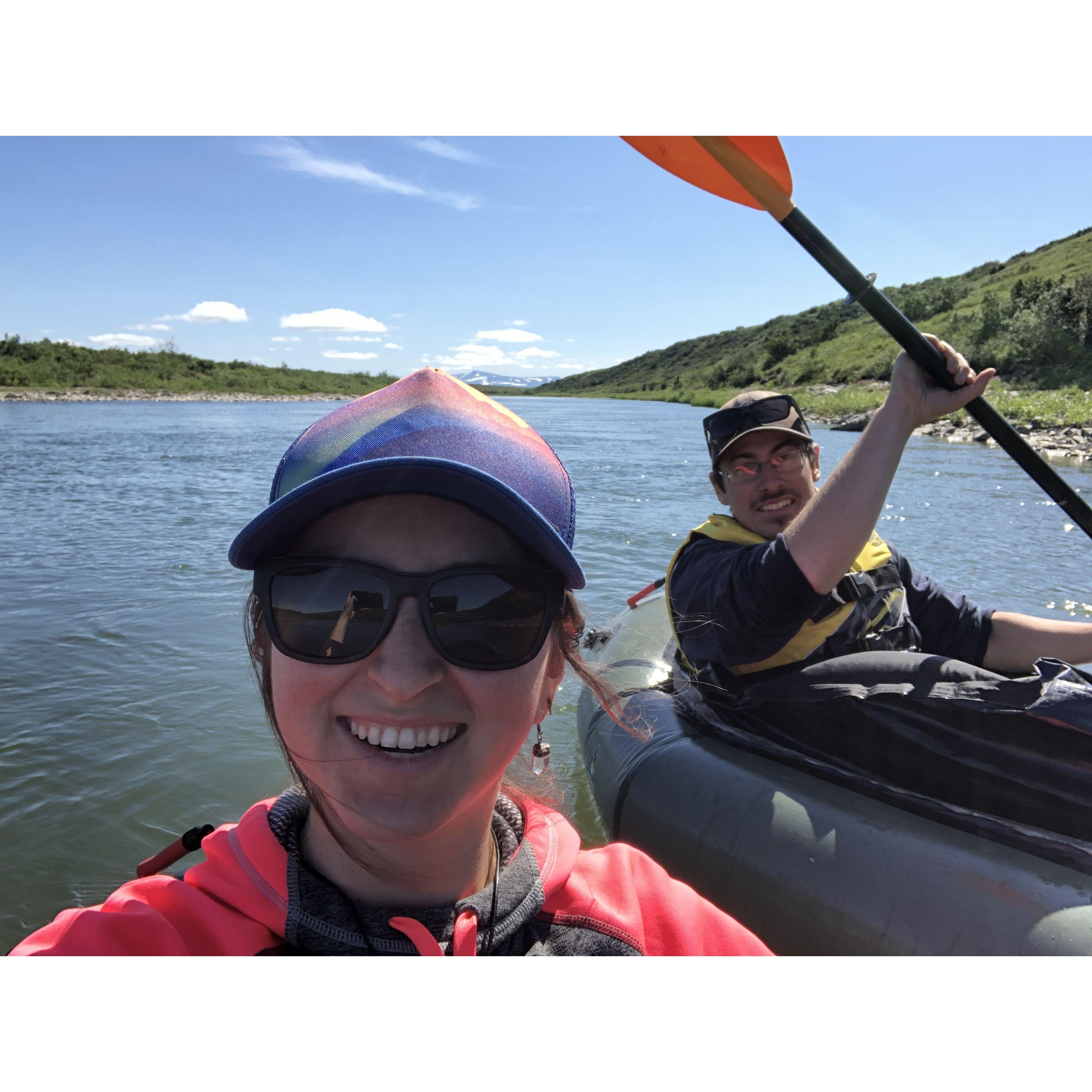 Floating the Kougarok River