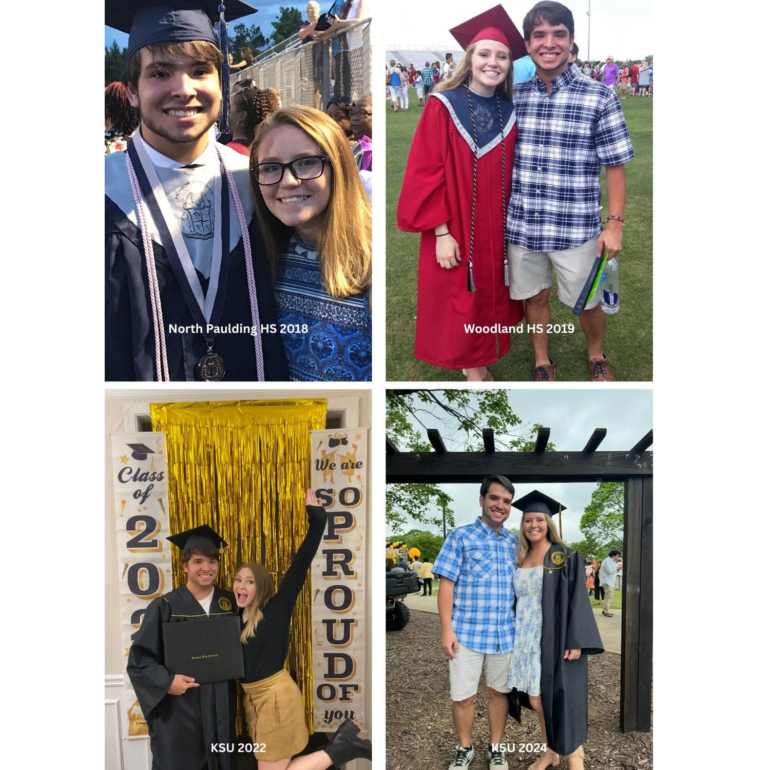 We’ve grown up together, chasing dreams and cheering each other on every step of the way ✨ 🎓 💛
