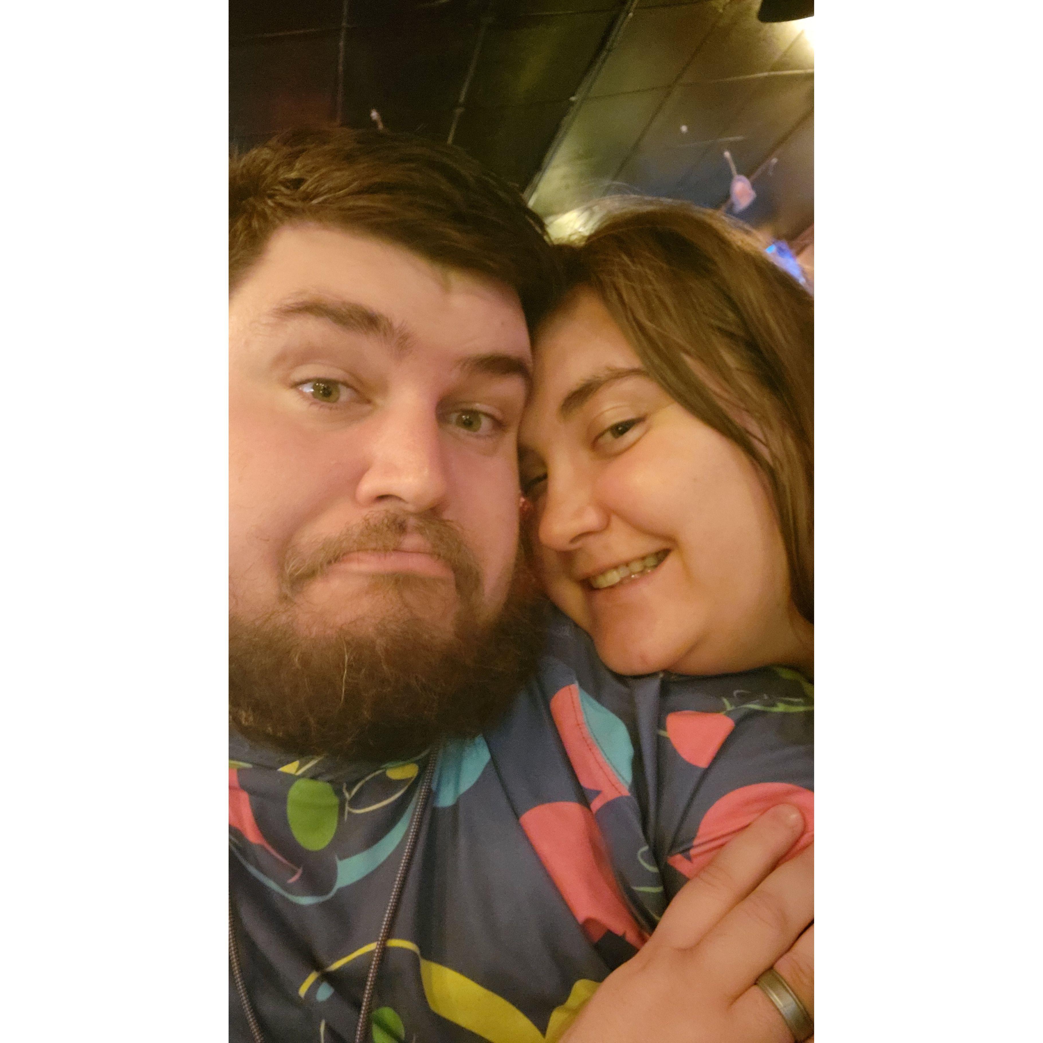 Pretty common selfie of us