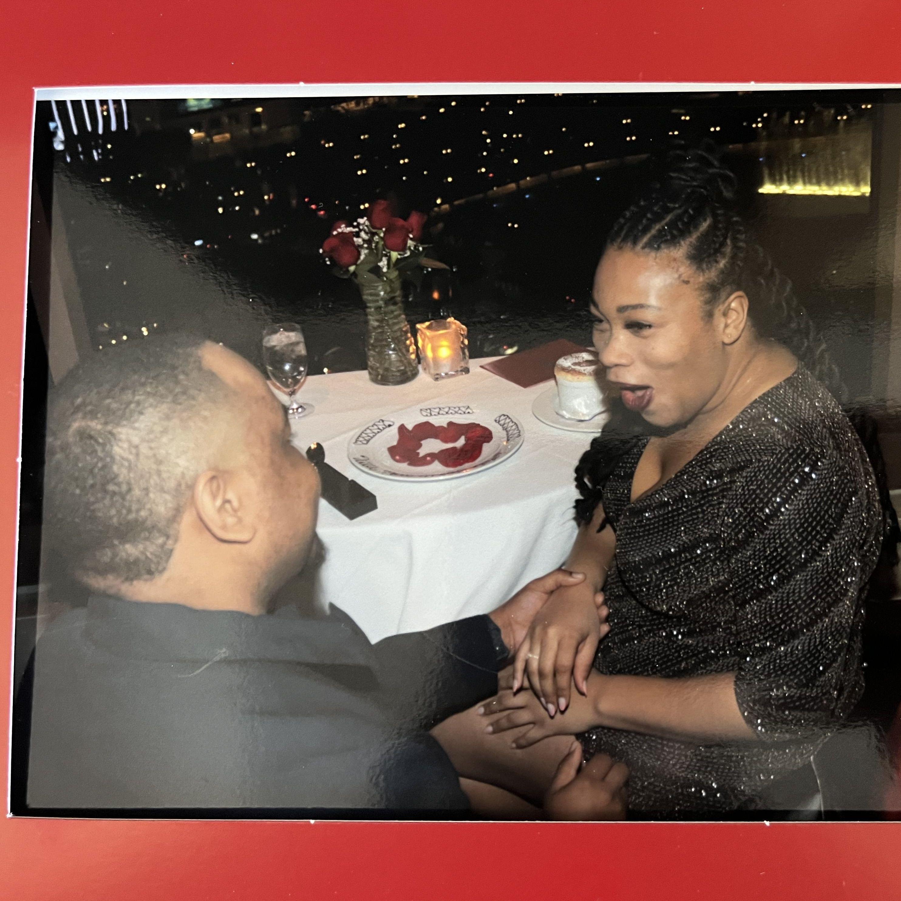 Cember was shocked! Xavier is always good at surprising her :)