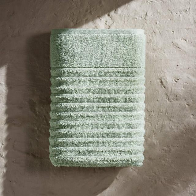 6pc Ribbed Hand Towel Set Sage Green - Isla Jade