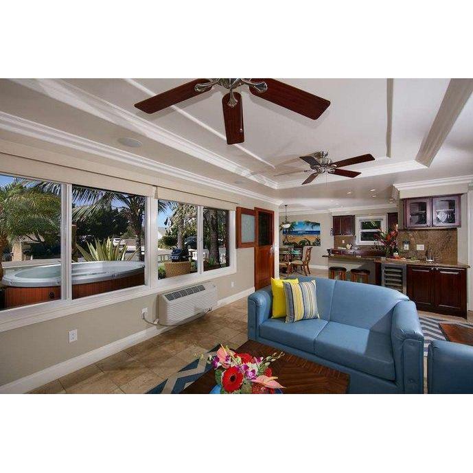 Ocean Palms Hotel Family Style Example - Living Room
