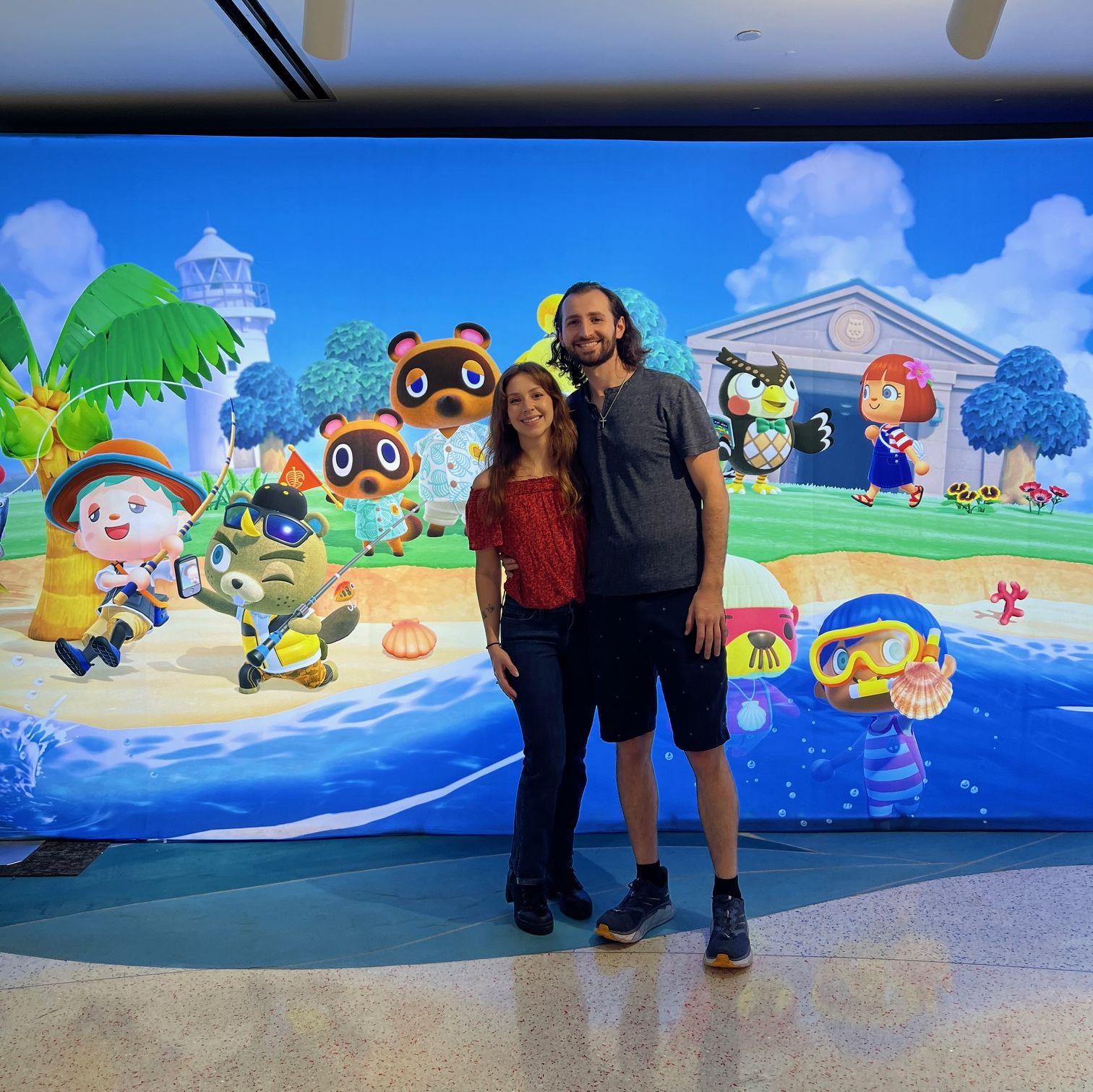 Kleigh feeds Maggie's Animal Crossing obsession with a themed trip to the aquarium.