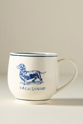 Molly Hatch Stoneware Dog Mug