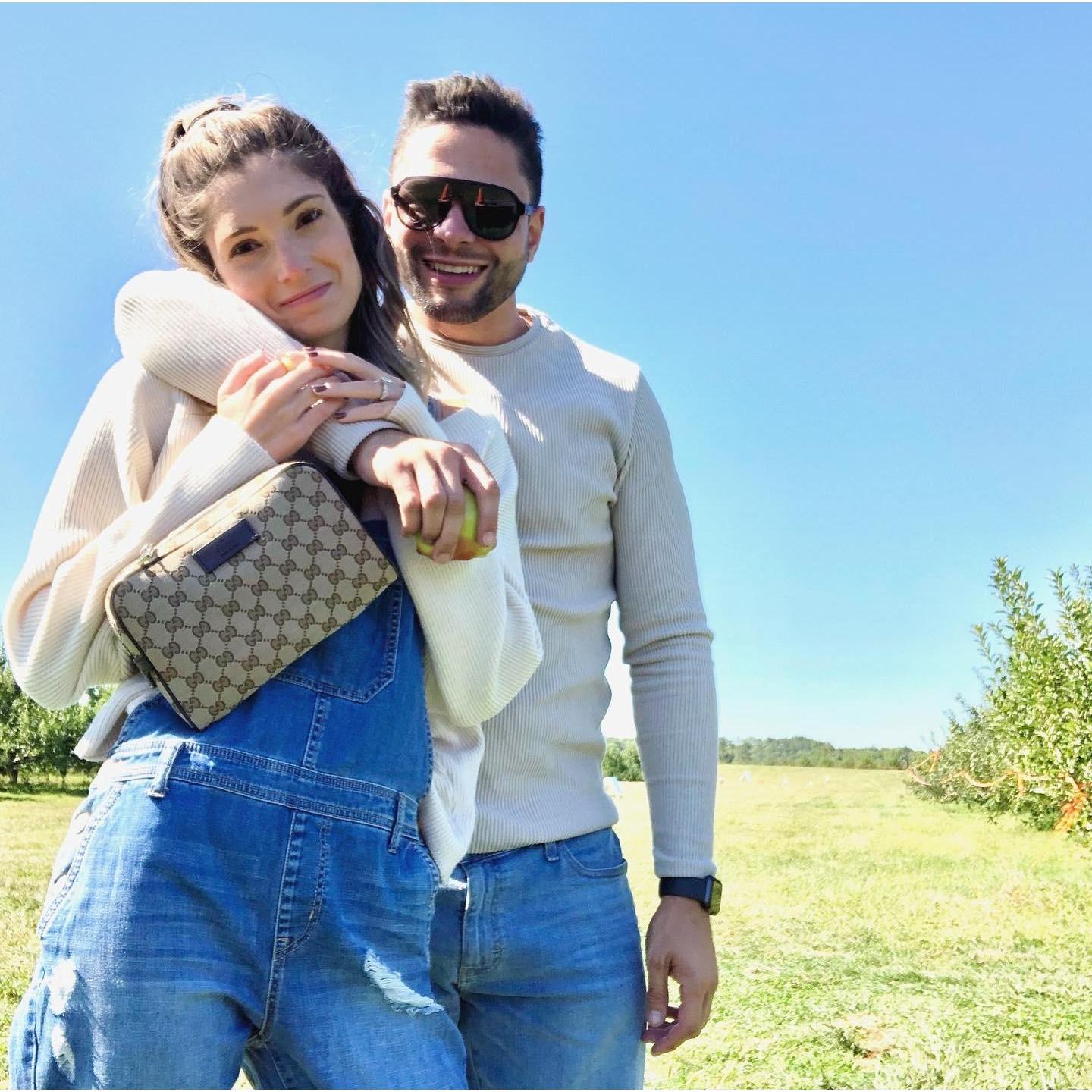 Apple picking is one of our favorite fall activities! We have been doing it since we first started dating in 2013.