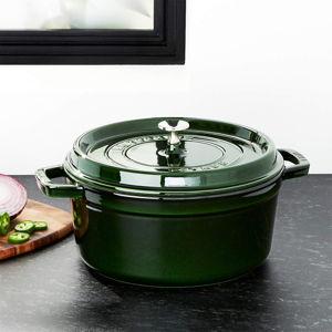 Staub 5.5-Qt Dutch Oven in Basil Green