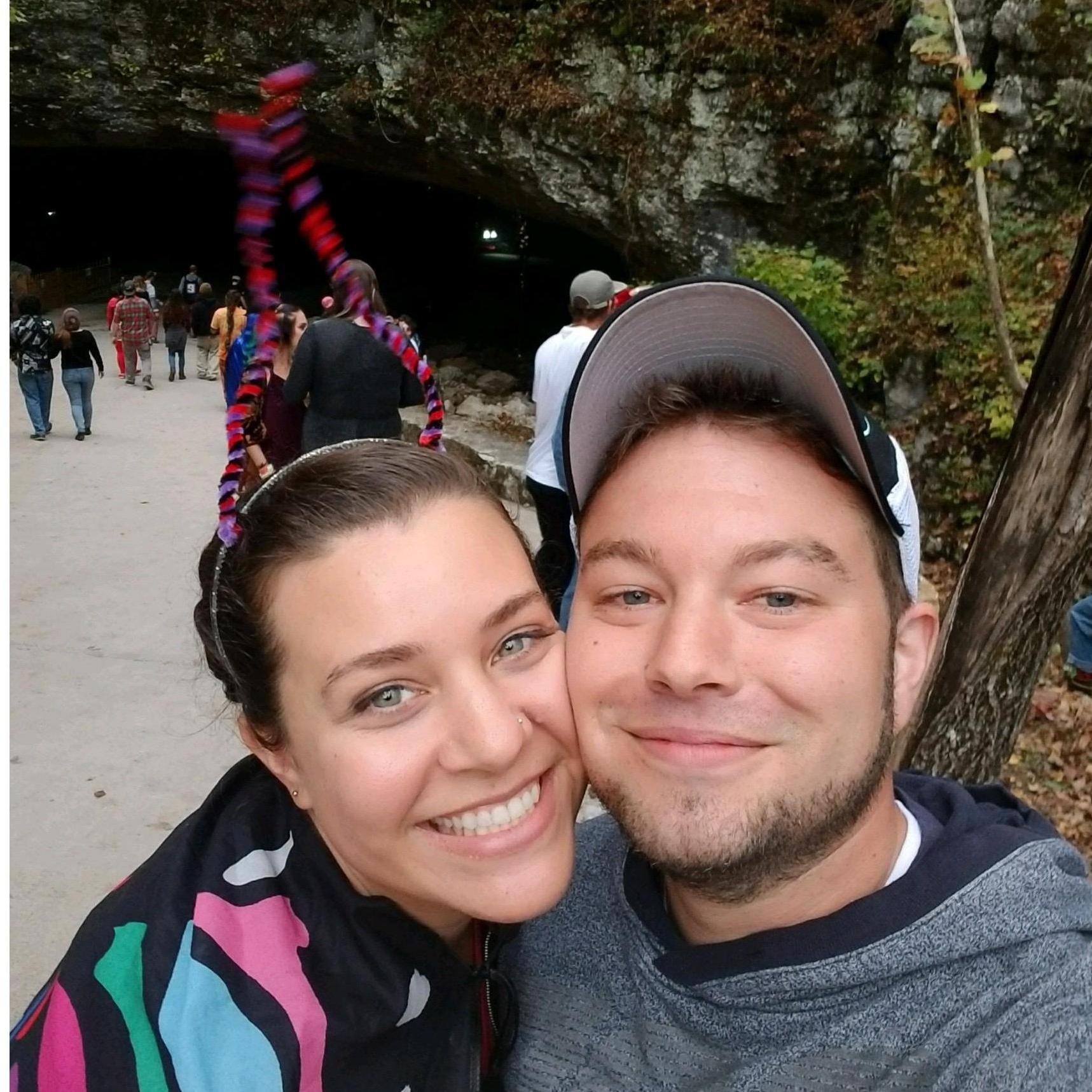 Before a concert in The Caverns, Zach hates dressing up, but Shannon loves it