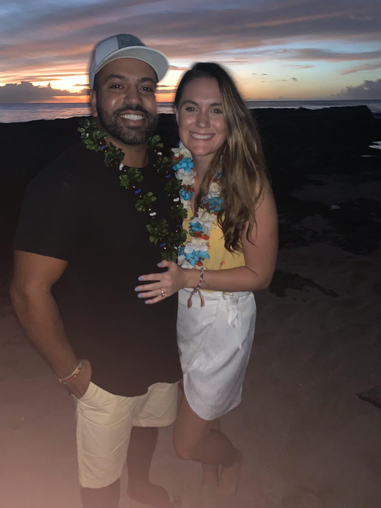 Engaged in Hawaii!