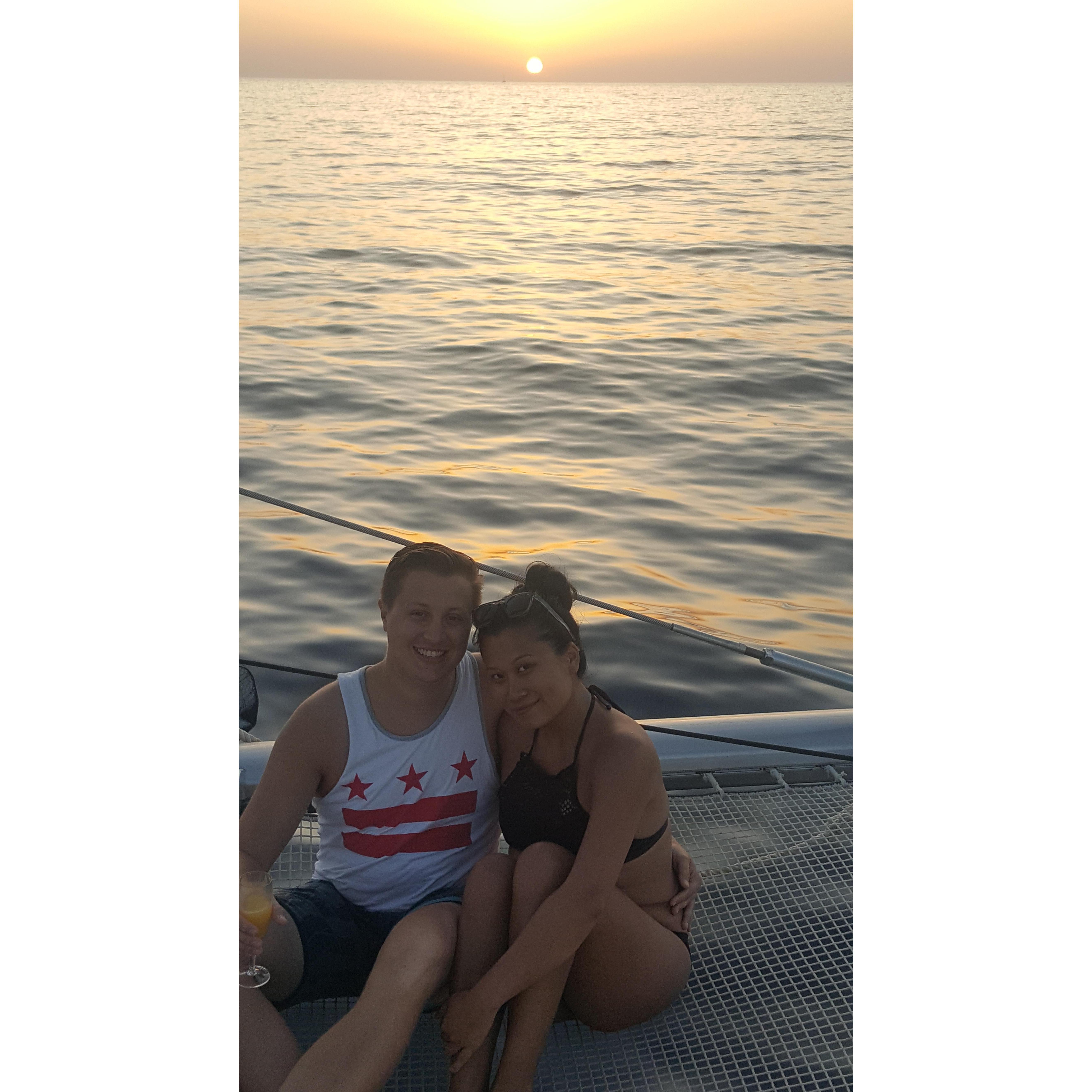 Santorini sunset 2017