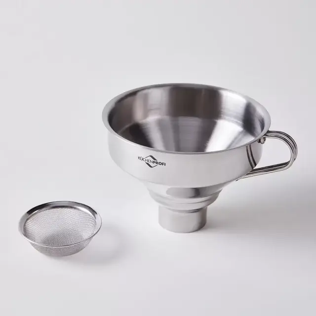 Wide Mouth Canning Funnel with Mesh Filter