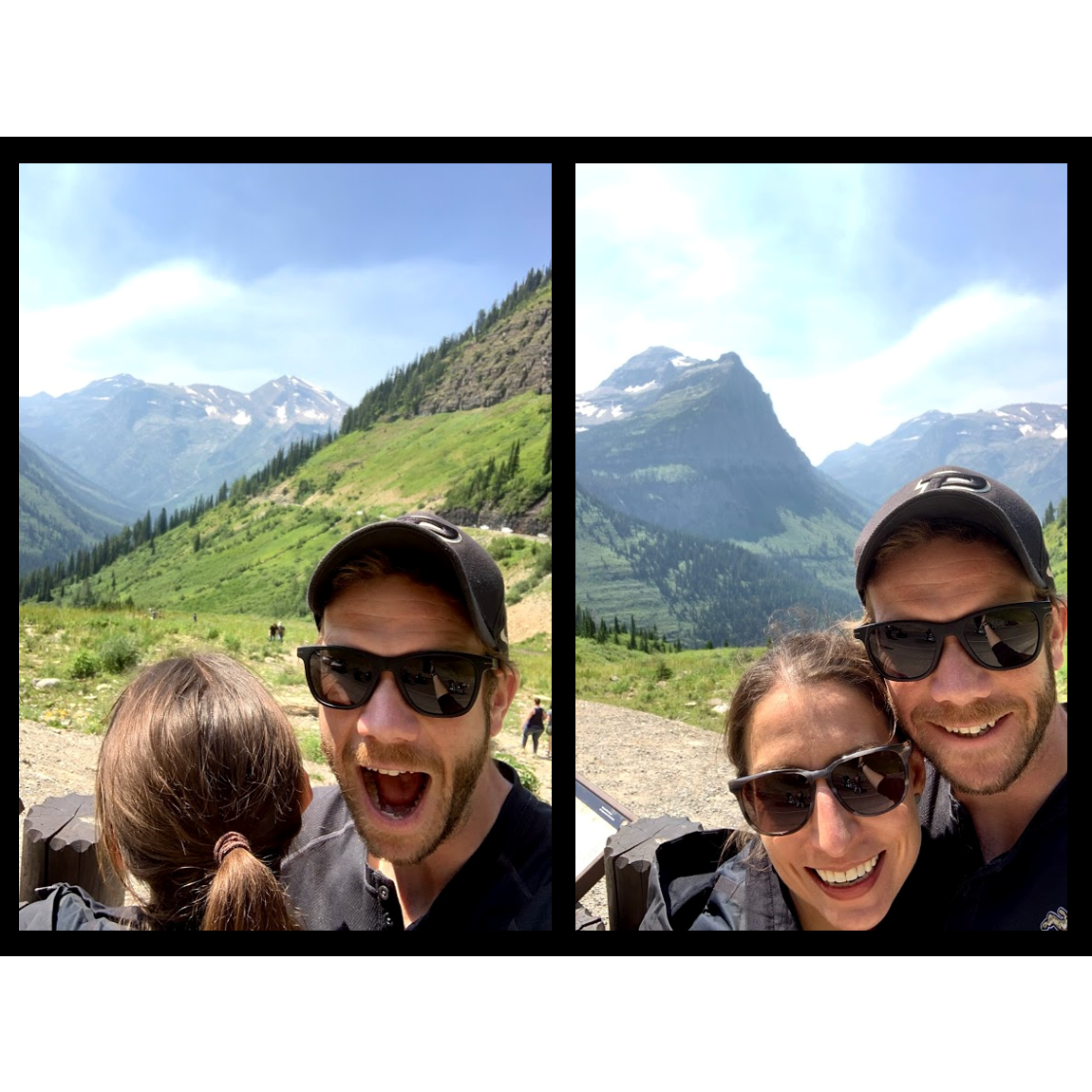 When only one of us participates in the selfie.
