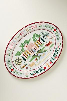Rifle Paper Co. Home Sweet Home Porcelain Platter