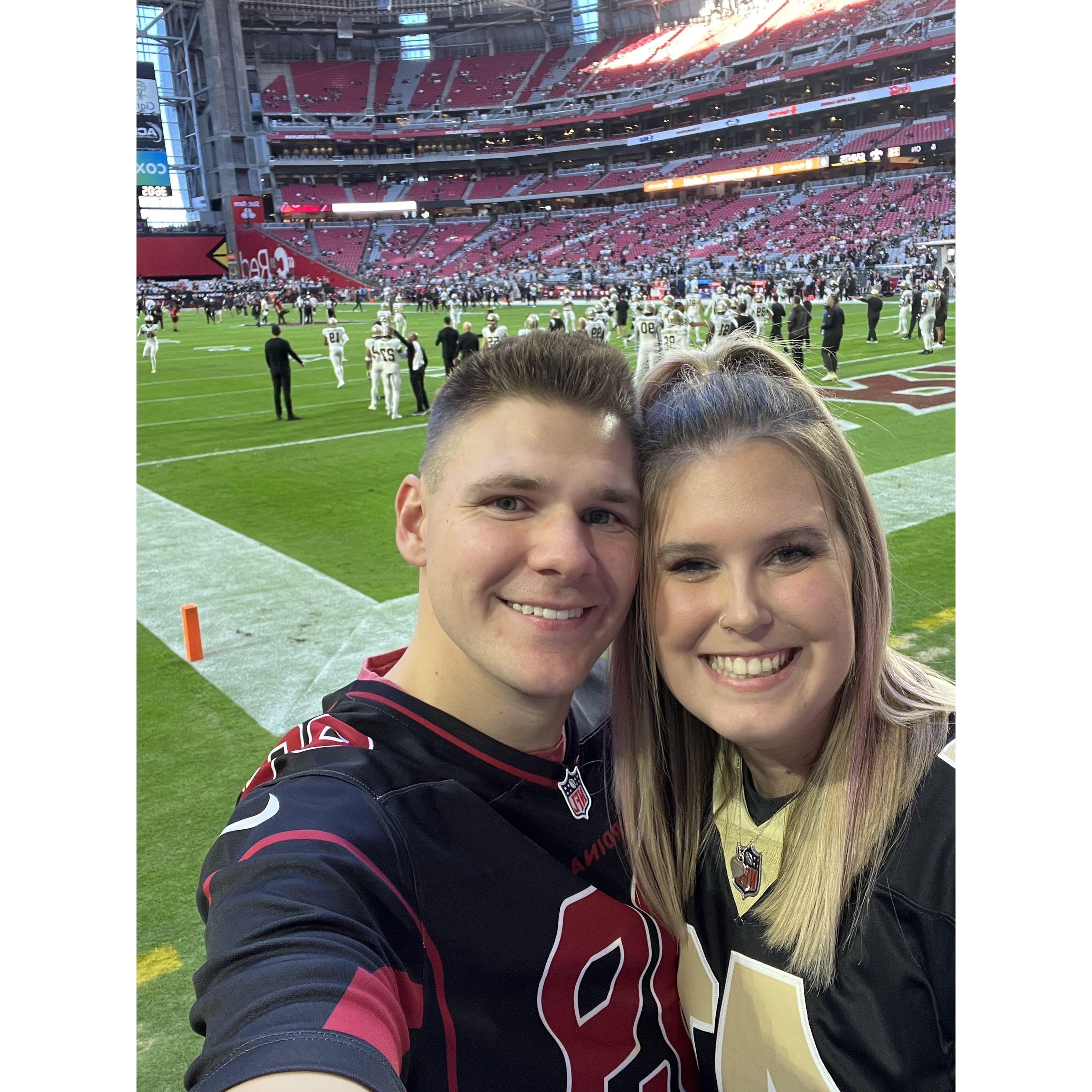 New Orleans Saints vs Arizona Cardinals Game - 2022