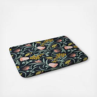 Flora Australis Midnight Memory Foam Bath Mat