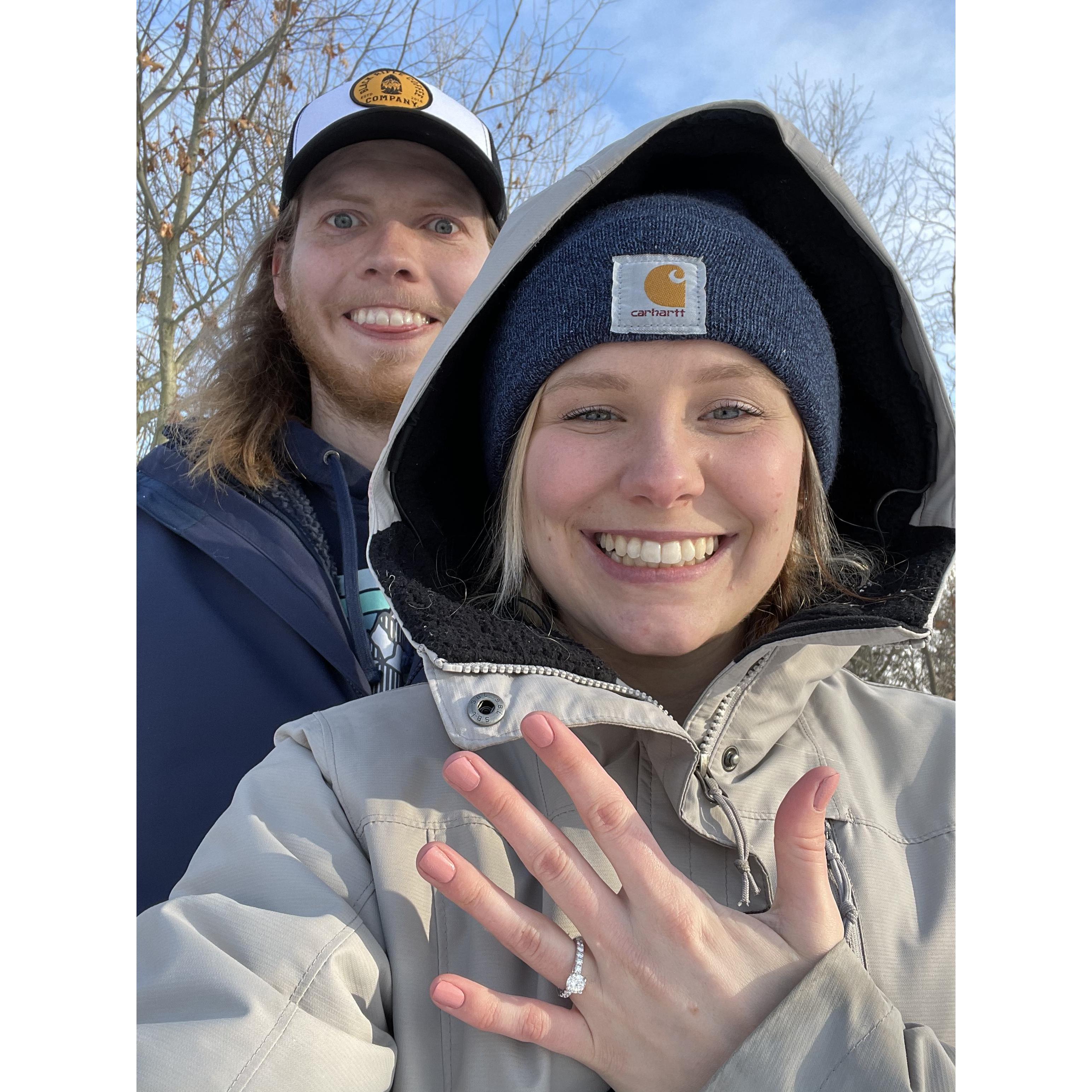 WE ARE ENGAGED